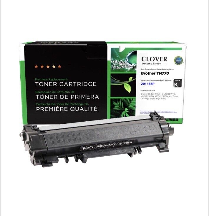 NEW Clover Imaging Super High Yield Toner Cartridge for Brother TN770