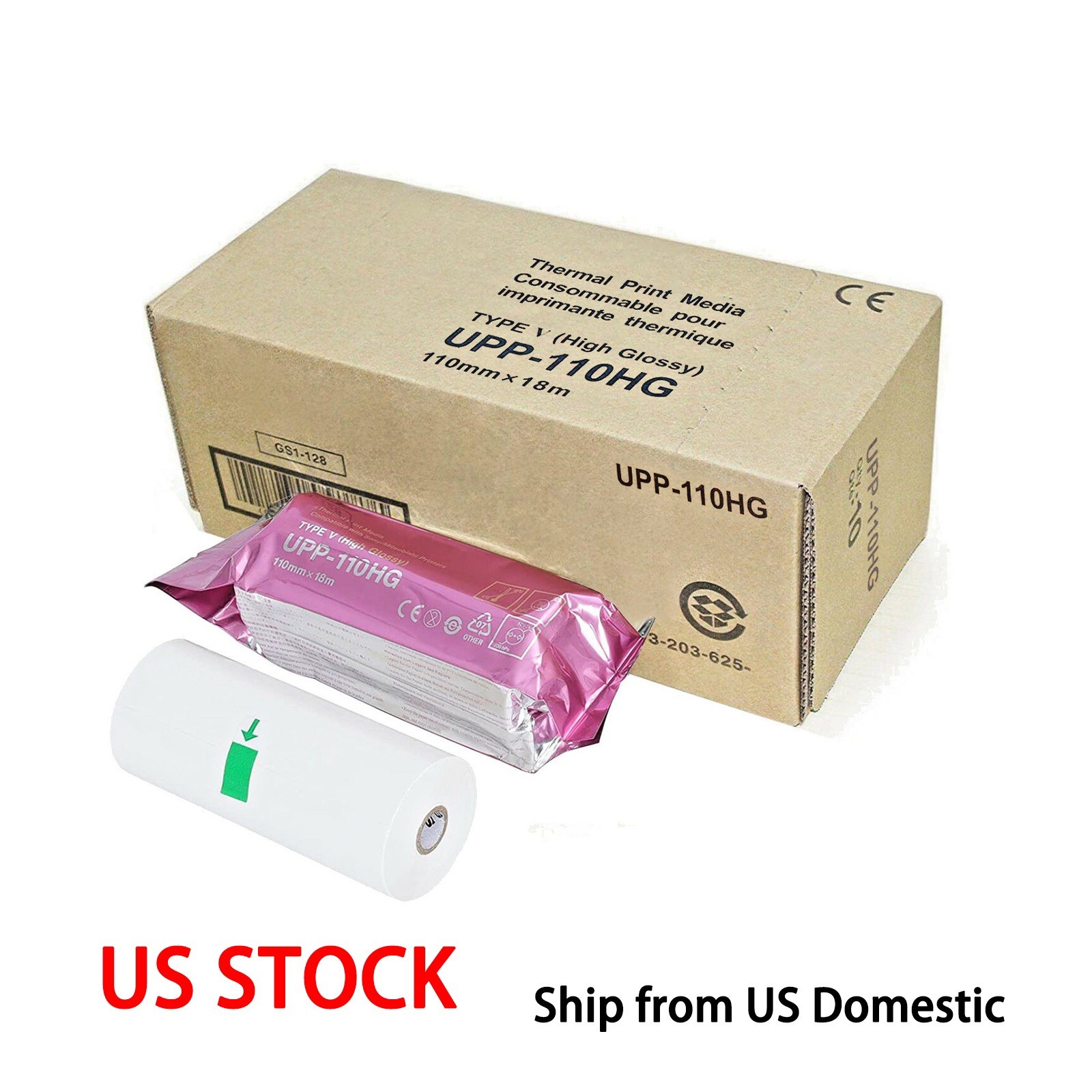 Sony Compatible UPP110HG Thermal Ultrasound Paper Film  (10 Rolls)