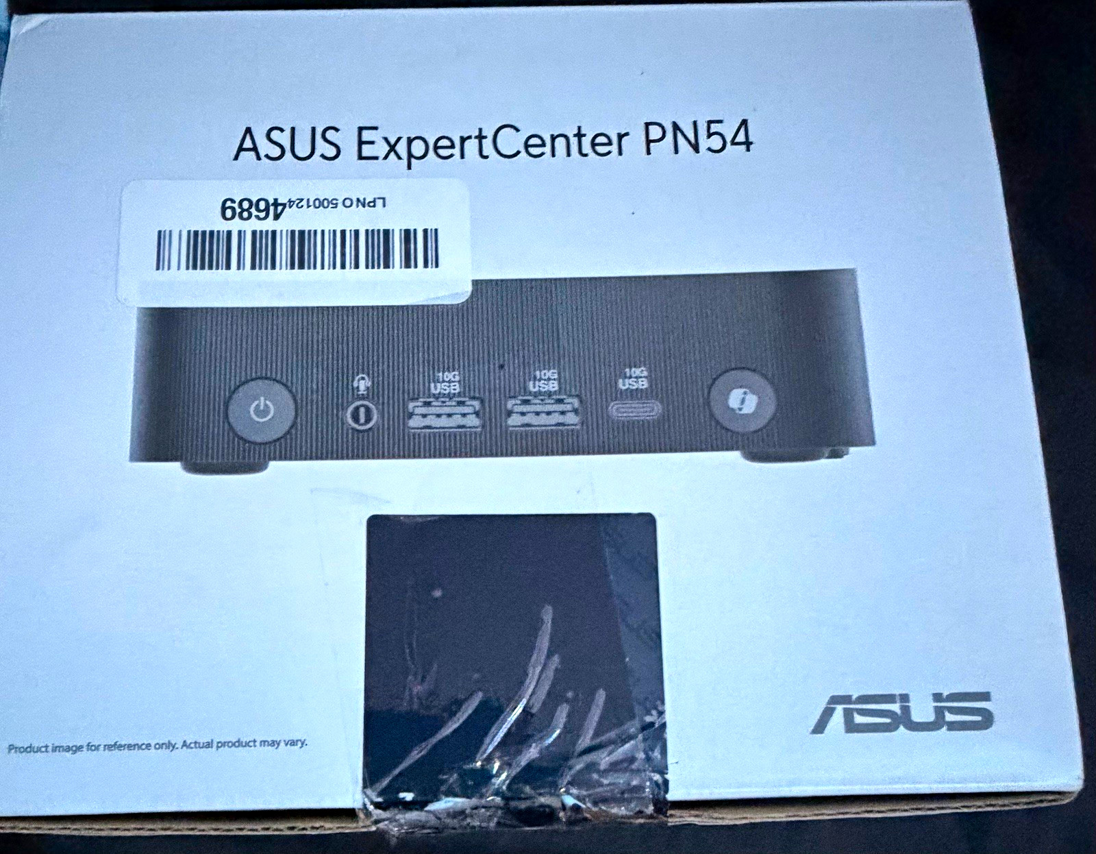 ASUS ExpertCenter PN54 Mini PC Ryzen 5 Black Wi-Fi HDMI/DP USB-C - Barebones