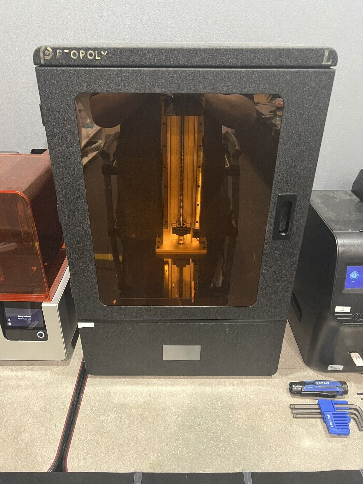 Peopoly Phenom Large-Format MSLA 3D Printer - Used in great working condition