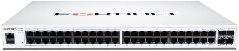 Fortinet FortiSwitch Managed Ethernet Switch 48 Port EXPIRED (FS-148F-FPOE)- New