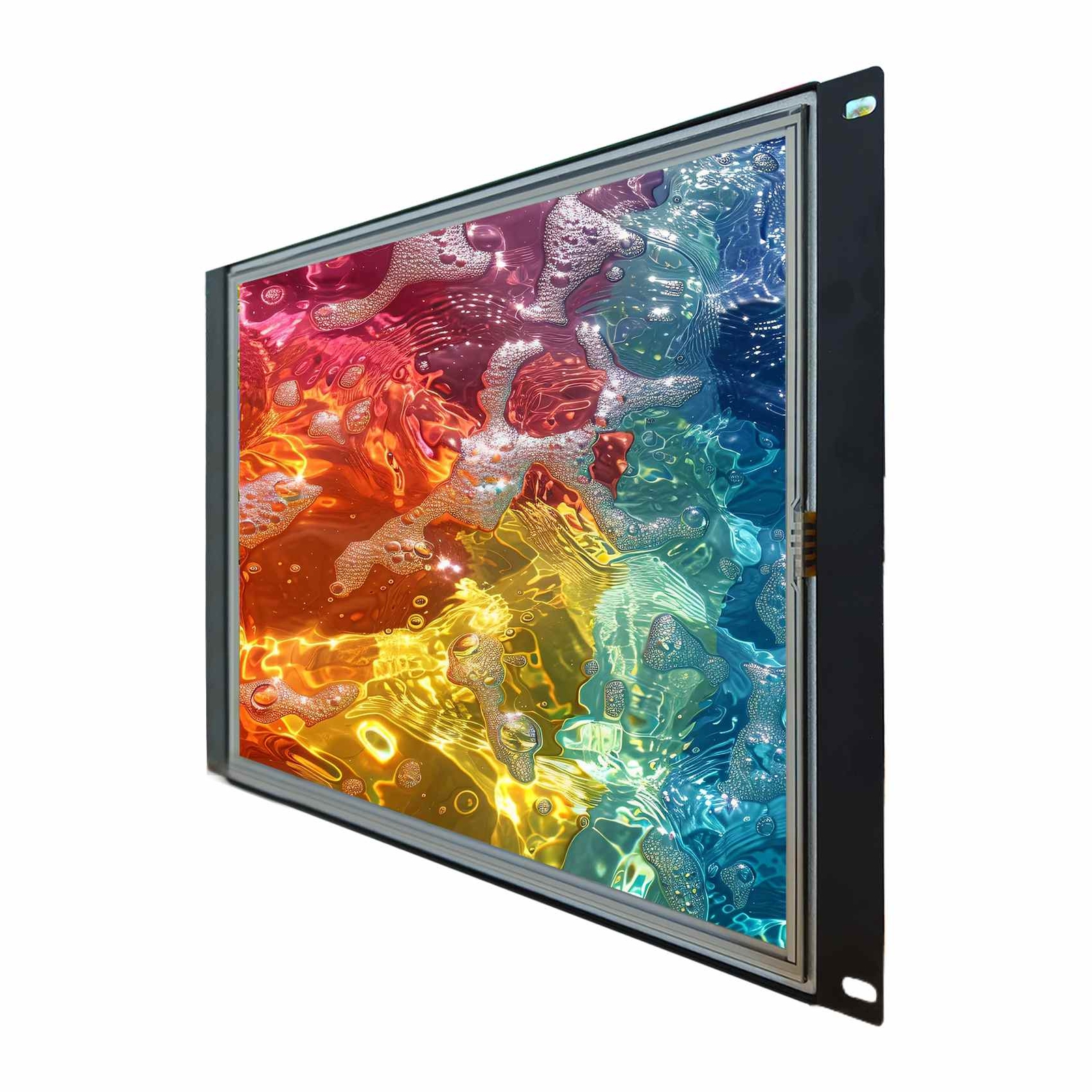 15in 1024x768 Resistive Touch IPS LCD Monitor HD USB Input Wall Mountable