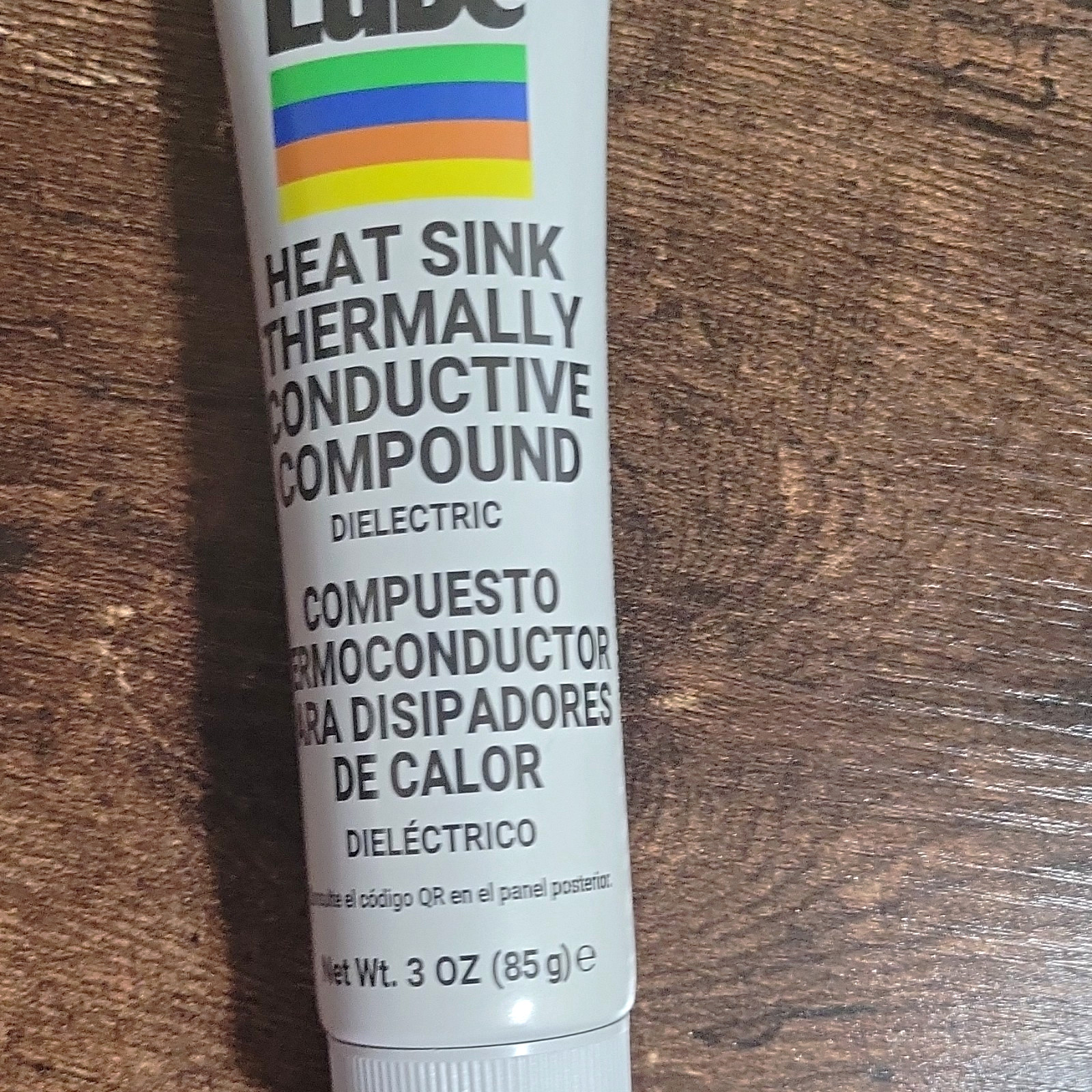 Super Lube Heat Sink Thermal Compound Dielectric Silicone White 3 oz Tube for