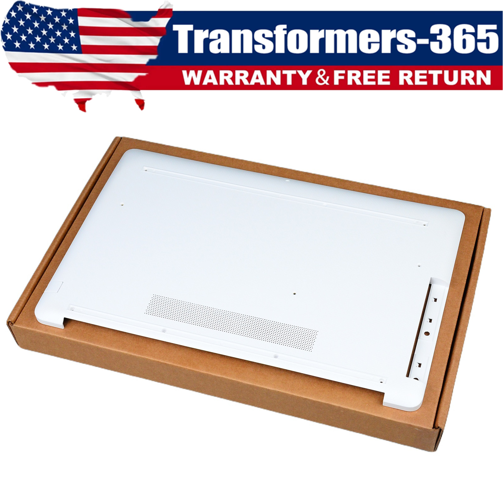 New White Lower Case Bottom Cover for HP 17BY 17-BY 17T-BY 17-CA 17Z-CA US Part