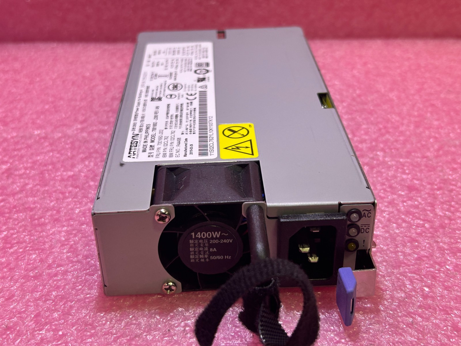 Strong-IT IBM  EB2M  02CL762 7001692-J202 1400W Server Power Supply