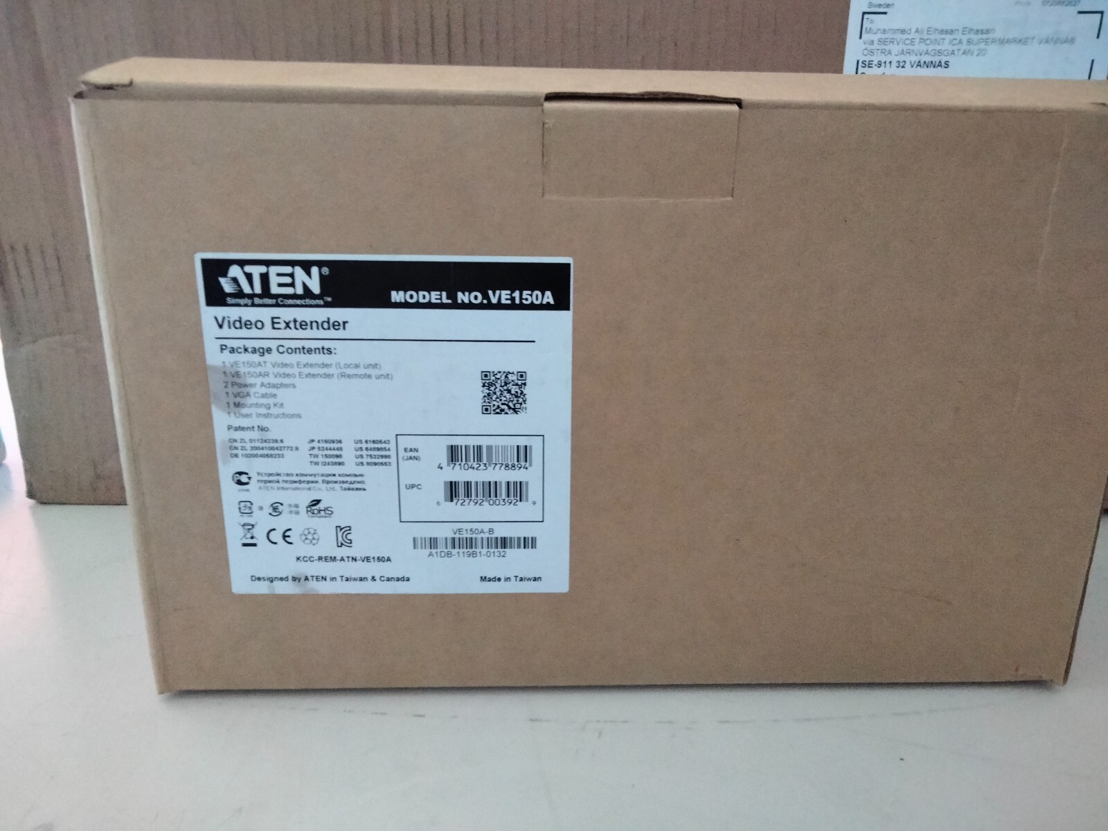 Aten video extender VE150A