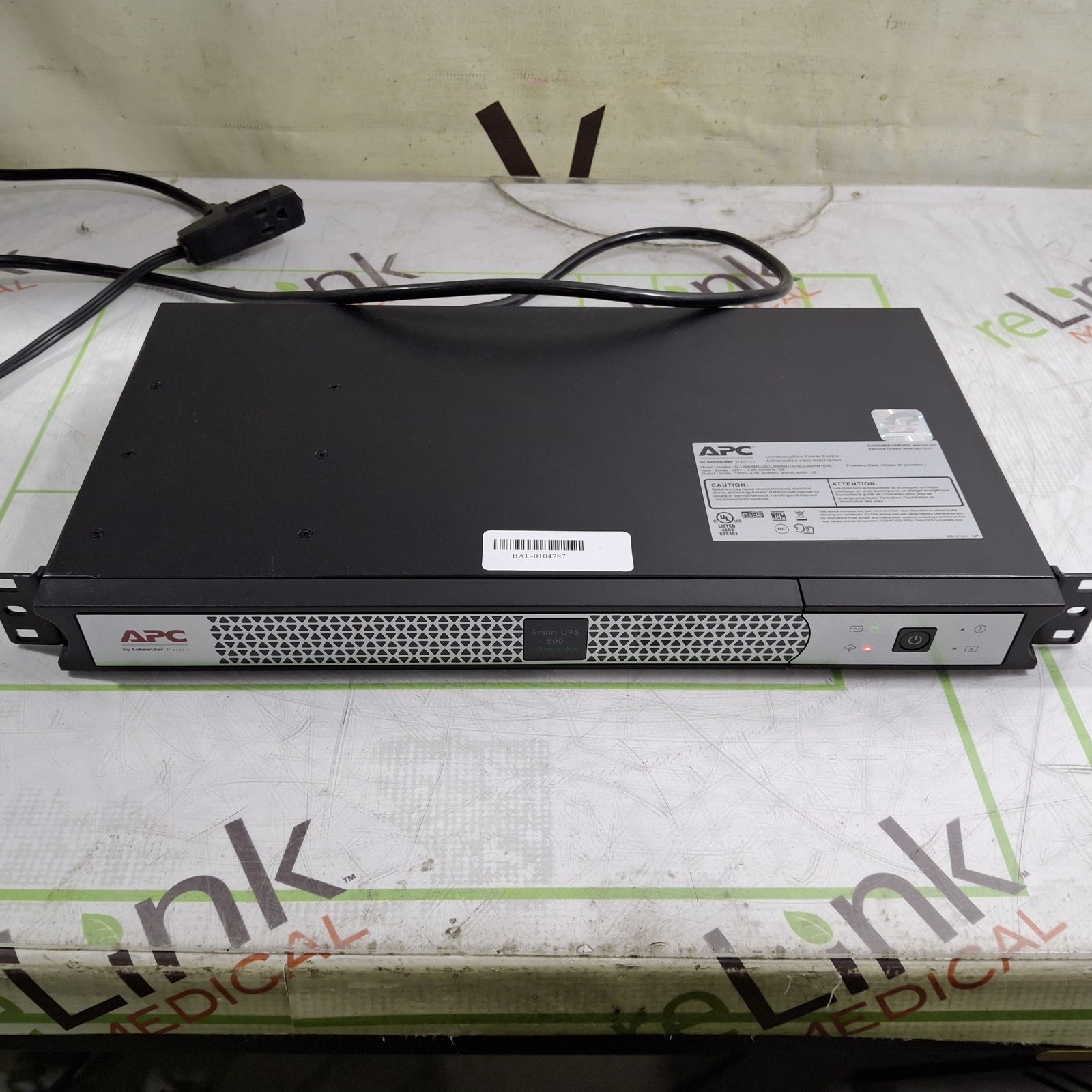 APC SCL500RM1U Smart UPS