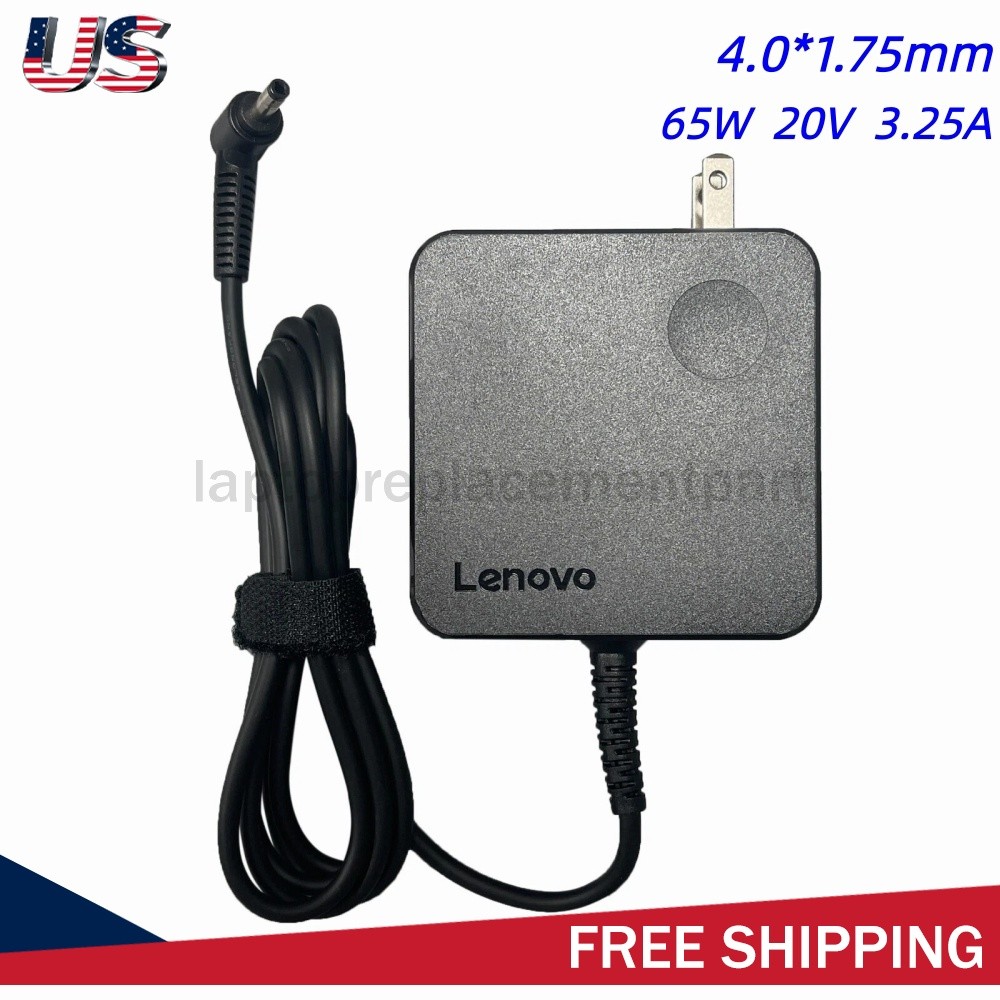 65W ADLX65CLGU2A Adapter Charger For Lenovo IdeaPad 310 110 100 100s 4.0*1.7mm