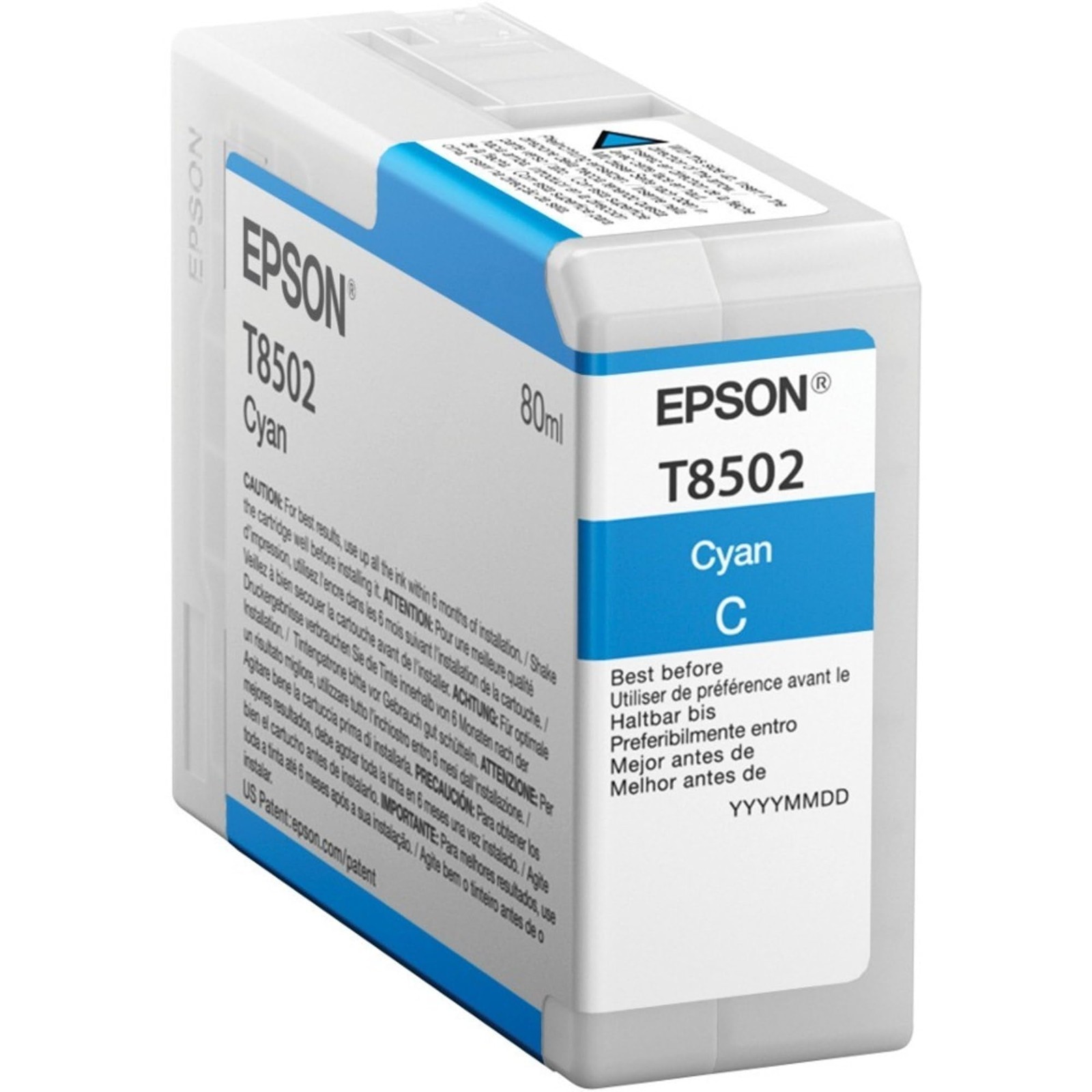 Epson Ultrachrome Hd Ink Set 9 Cartridges 80Ml Photo Quality Printing Cyan