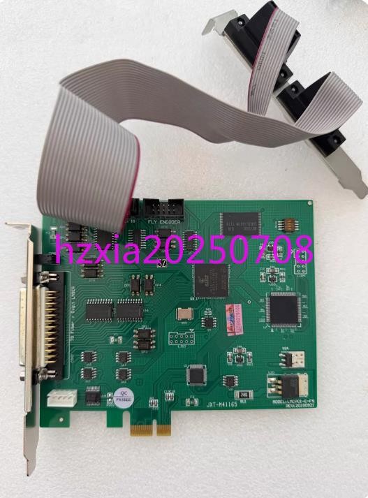 1pc used  PCI-E LMCPCI-E-FS card