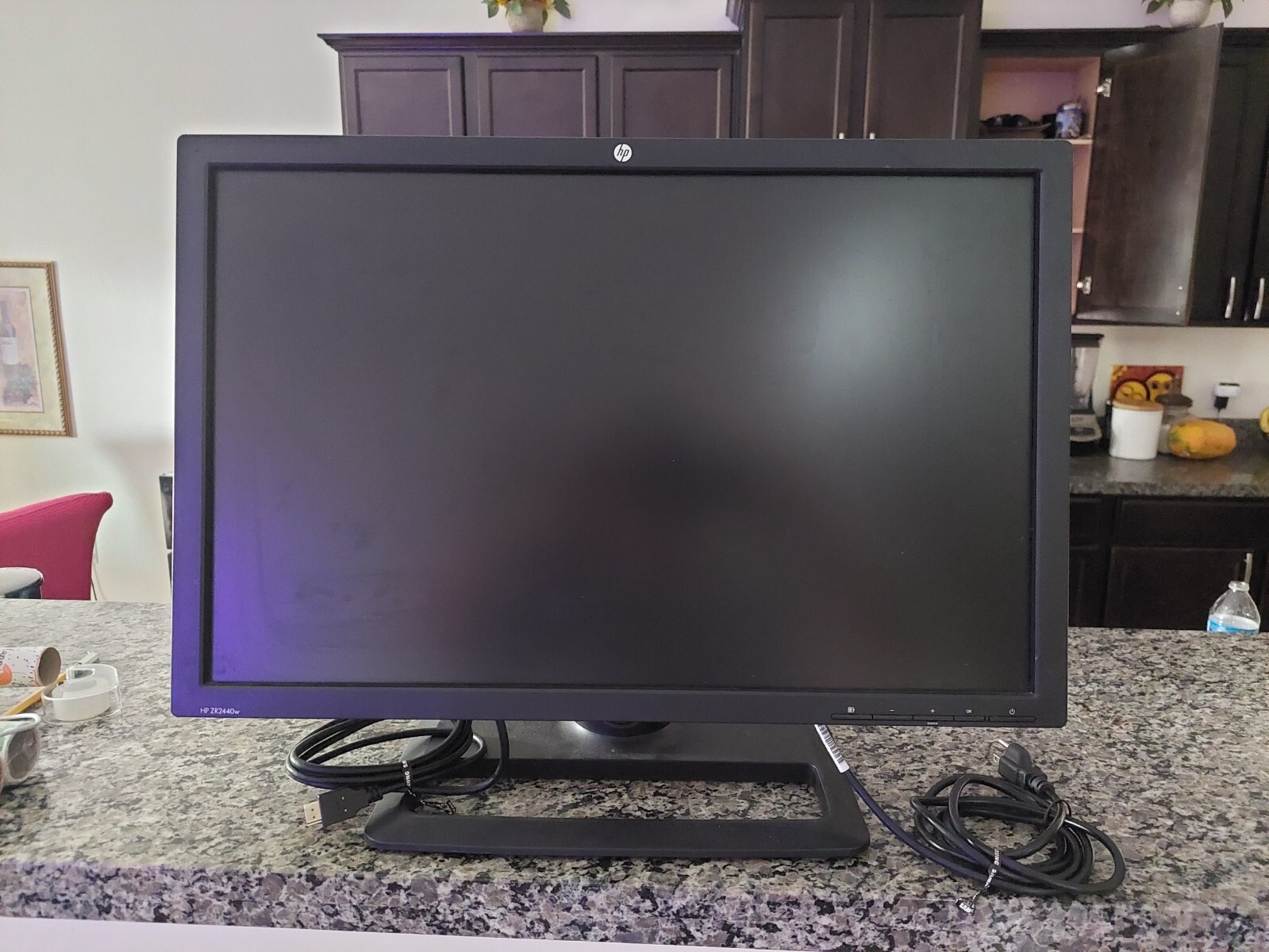 HP ZR2440W 24" LED Backlit IPS Monitor - Black