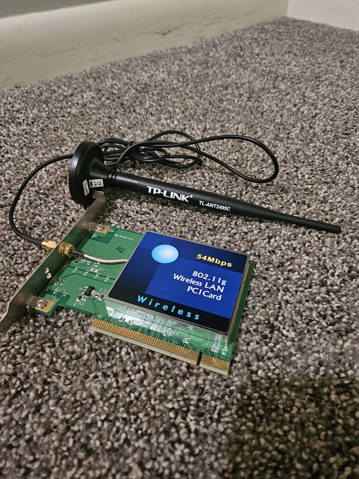 Wireless LAN PCI Card W/Antenna
