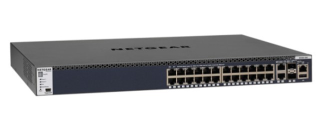 NETGEAR (GSM4328PA100NES) 28 Port Rack - Mountable Ethernet Switch