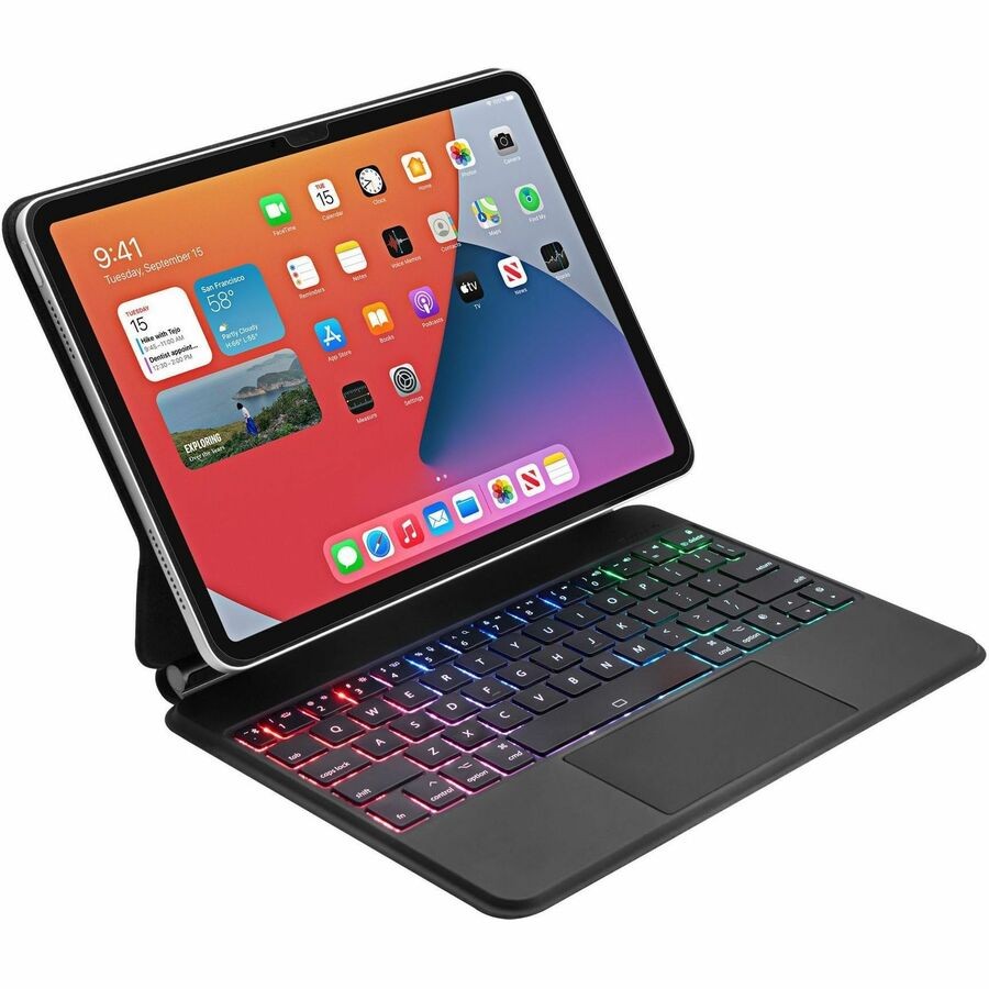 Adesso WKB-7010 Bluetooth Keyboard Case iPad Pro 11 Air 10.9 inch Rechargeable