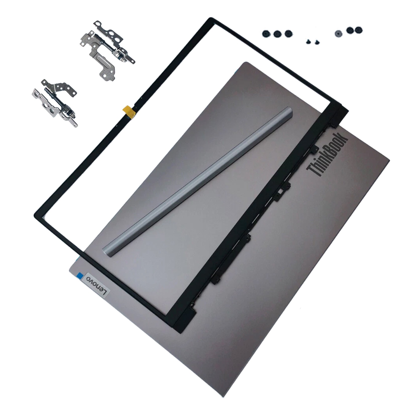 New LCD Rear Lid Bezel Hinges Set for Lenovo ThinkBook 15 G2 ITL/ARE G3 ACL/ITL