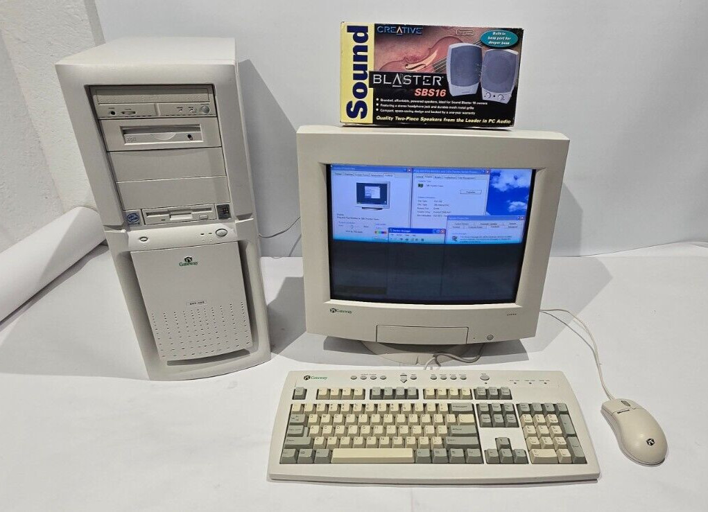 Vintage Retro Gaming Gateway With A 64MB Voodoo5 5500 AGP GPU