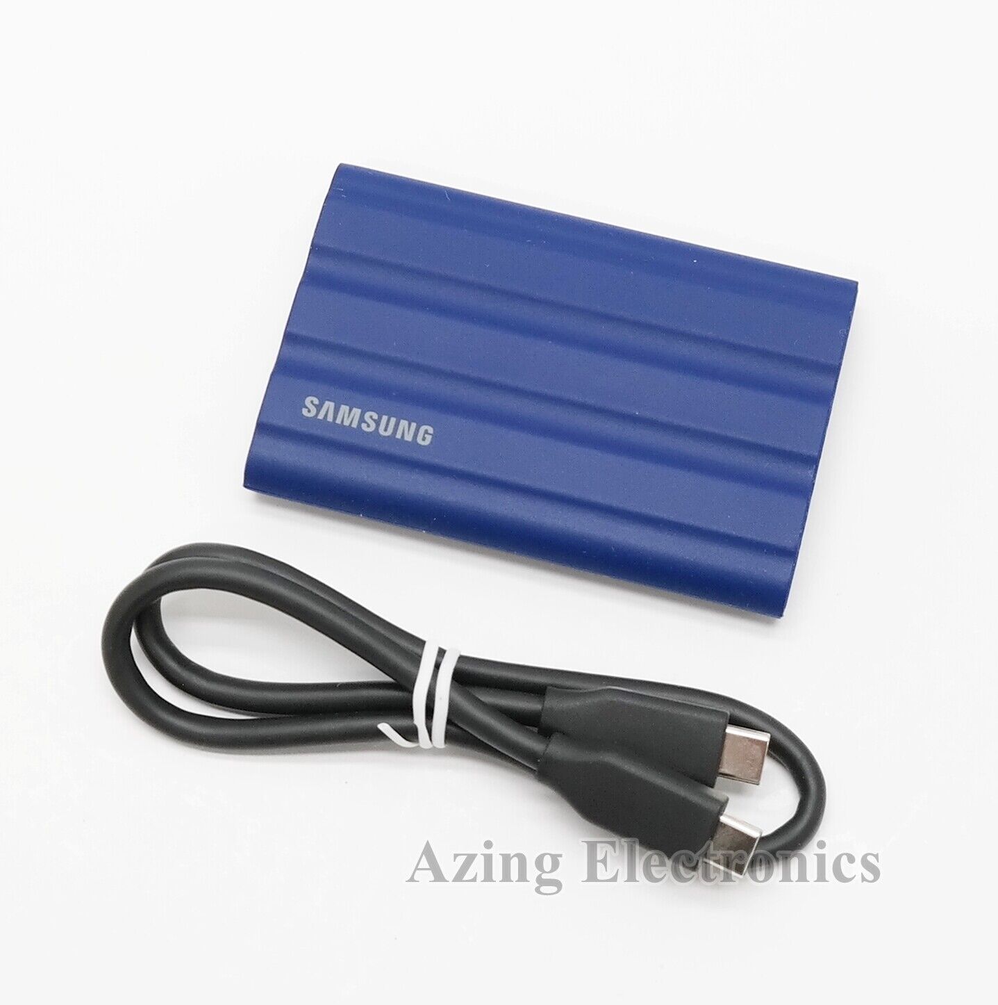 Samsung T7 Shield MU-PE1T0R 1TB USB 3.2 Gen 2 External Solid State Drive - Blue