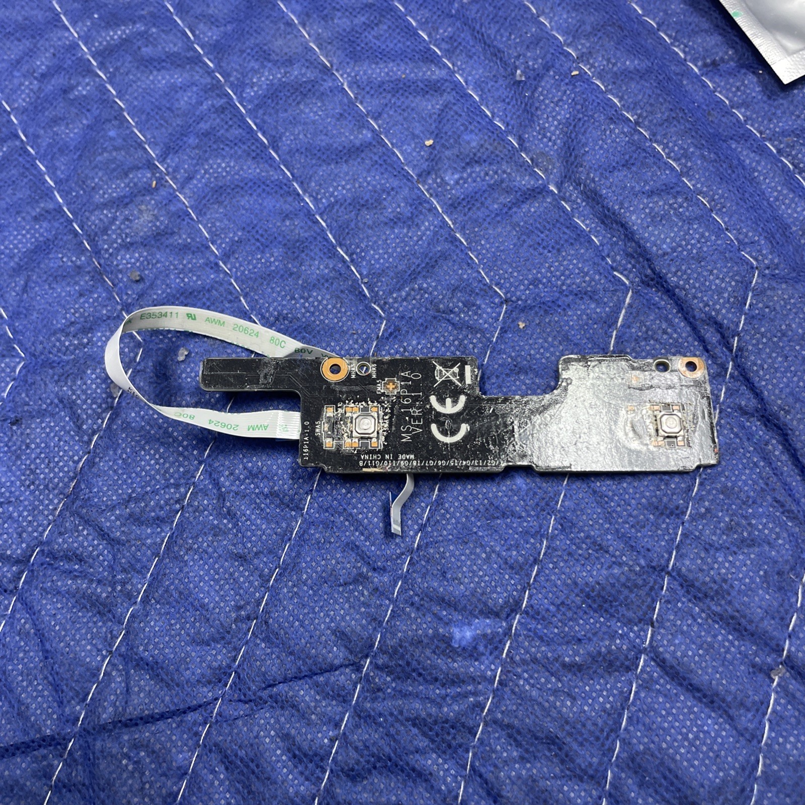 MSI Genuine Touchpad Button Board with Ribbon Cable (MS-16P1A / MS-16P1)