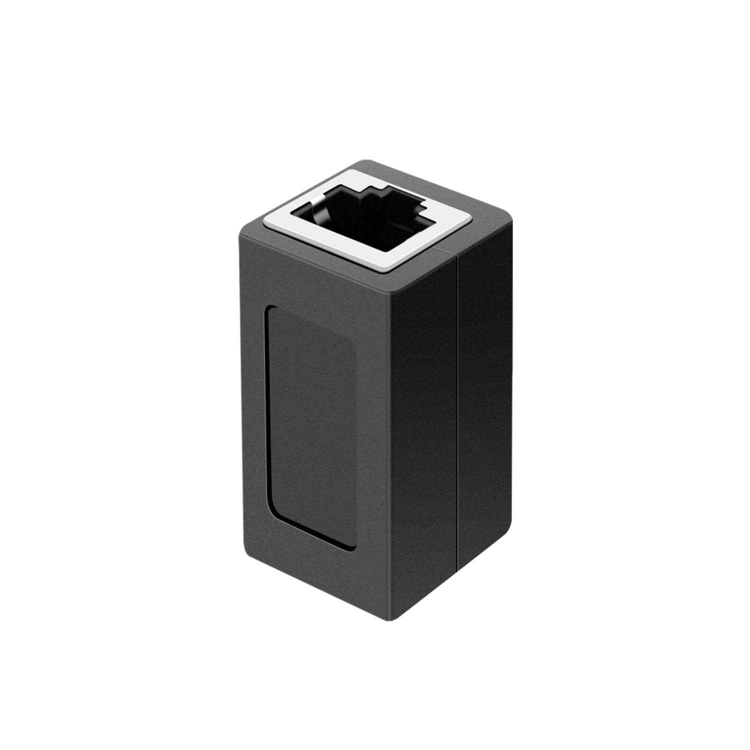 1-10pcs RJ45 Inline Coupler Cat6/Cat5e Ethernet Network Cable Extender Connector