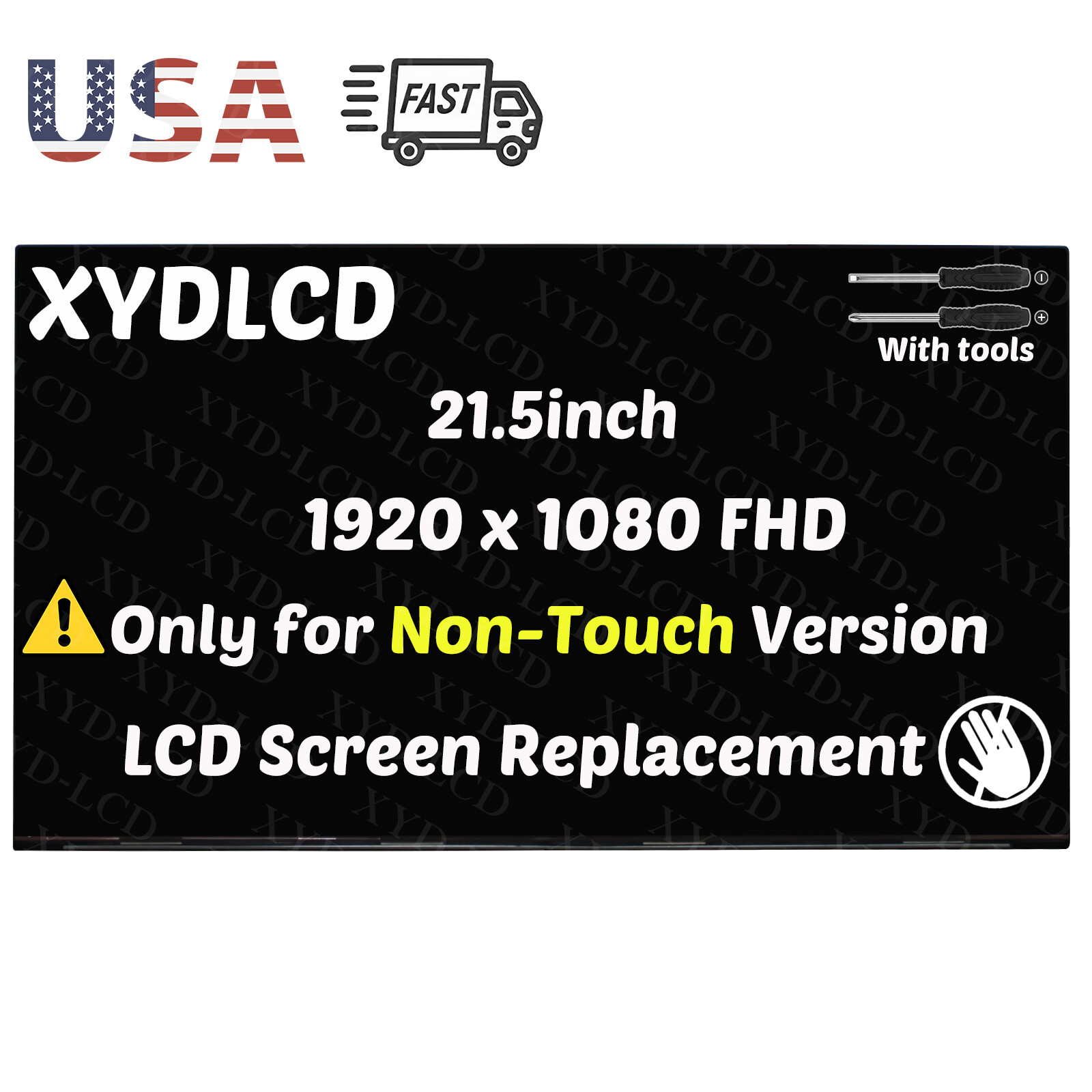 21.5in for Lenovo ideacentre AIO 520-22AST All-in-One Type F0D6 LCD Screen Panel