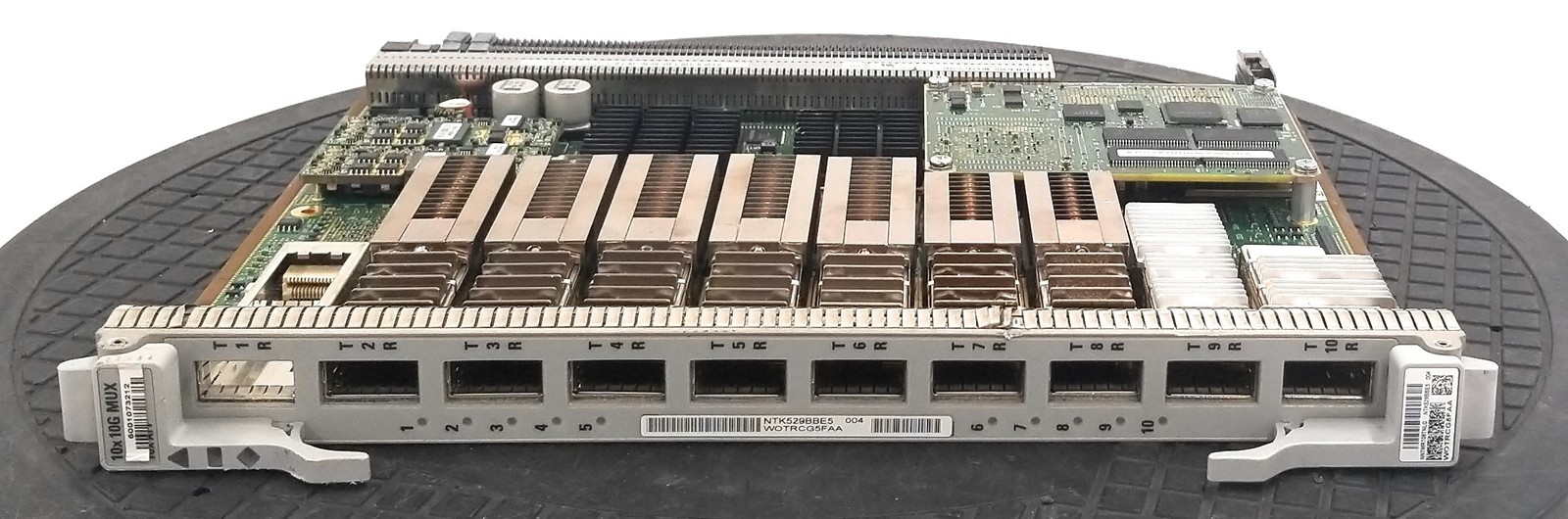 Ciena NTK529BBE5 004 6500 10x10G MUX Multi-Protocol 10X XFP Circuit Pack Card