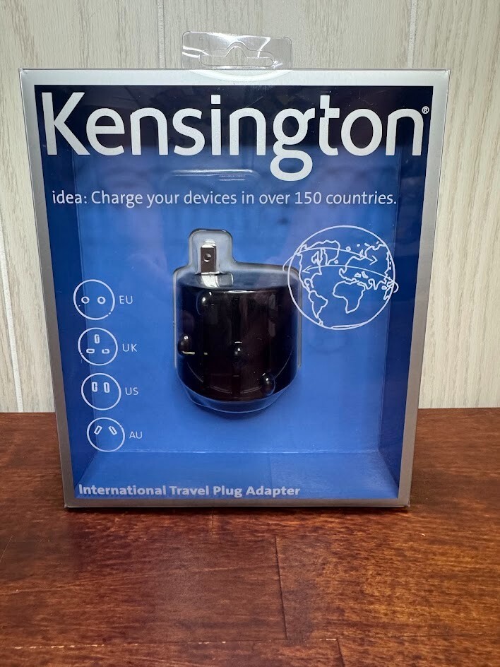 Kensington International Travel Plug Adapter Brand New Sealed Travel Accessories