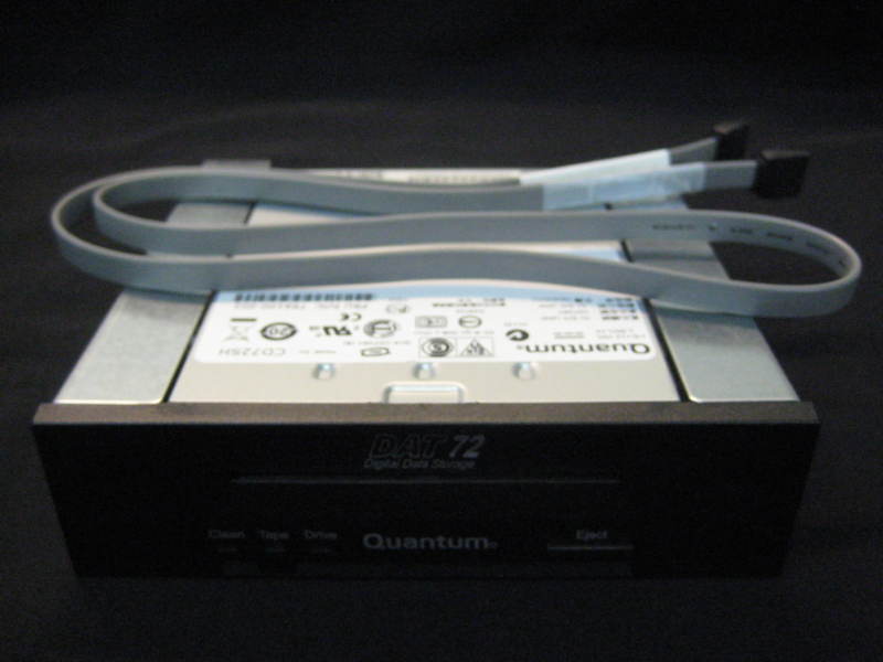 Quantum DAT72 SATA Internal Tape Drive TE6100-002 CD72SH TE6000-001