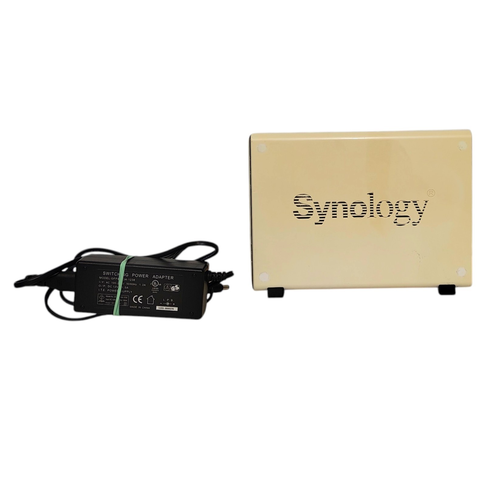 Synology DiskStation DS112j 1 Bay NAS White No Drives With Power Supply