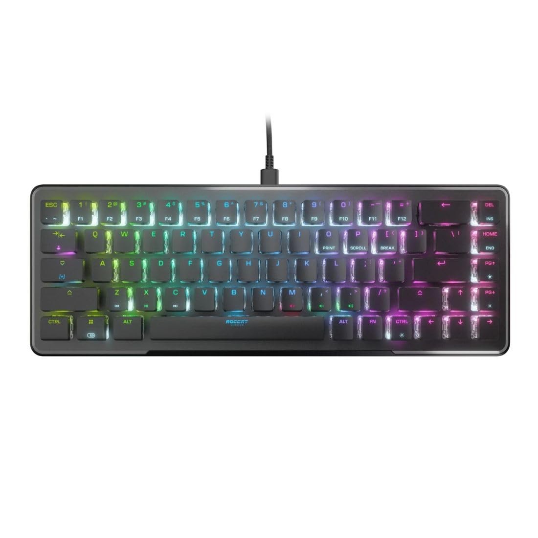 Roccat Vulcan II Mini–65% Optical PC Gaming Keyboard with Customizable RGB Il...