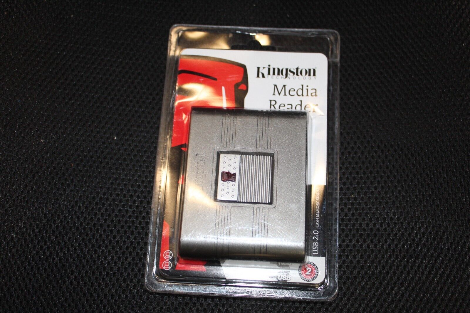 New Kingston Technology Media Reader FCR-HS219/1 USB2.0 Flash Memory Sealed