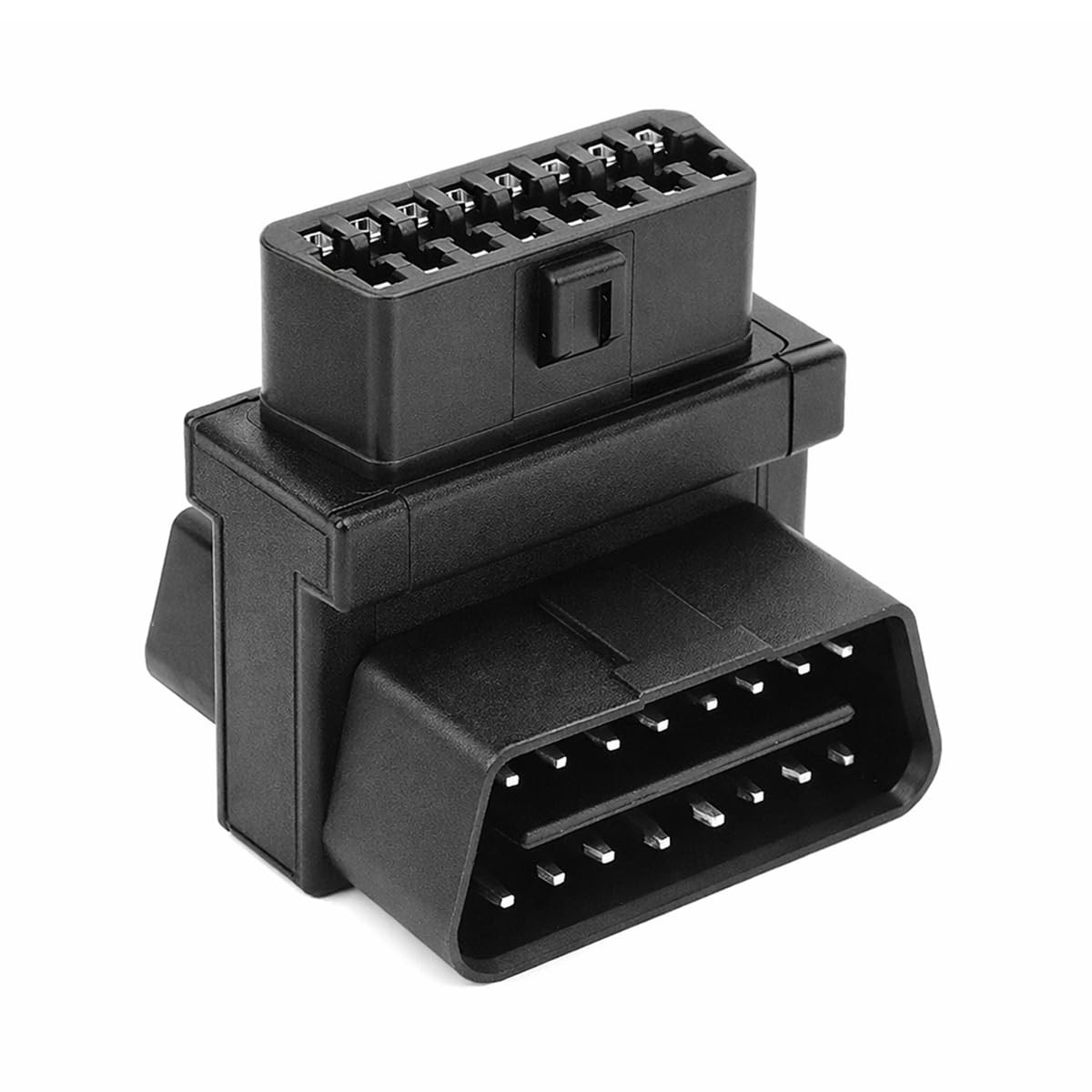 16-Pin OBD2 Splitter Extension Cable, 1 Male to 2 Female