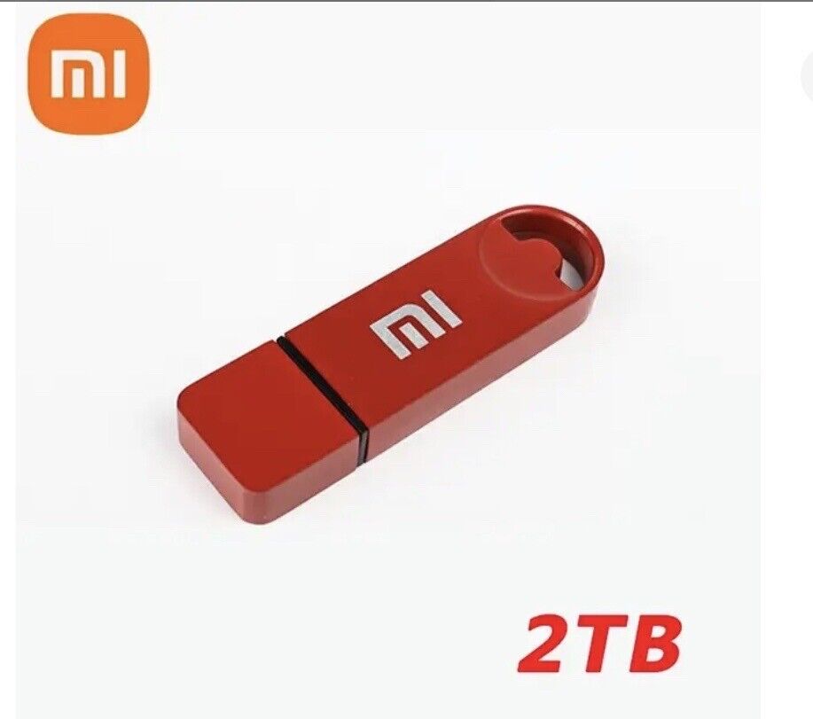 Xiaomi Flash Disk USB 3.2 High-Speed Pen Drive RED Type C Usb PenDrive 2TB USA