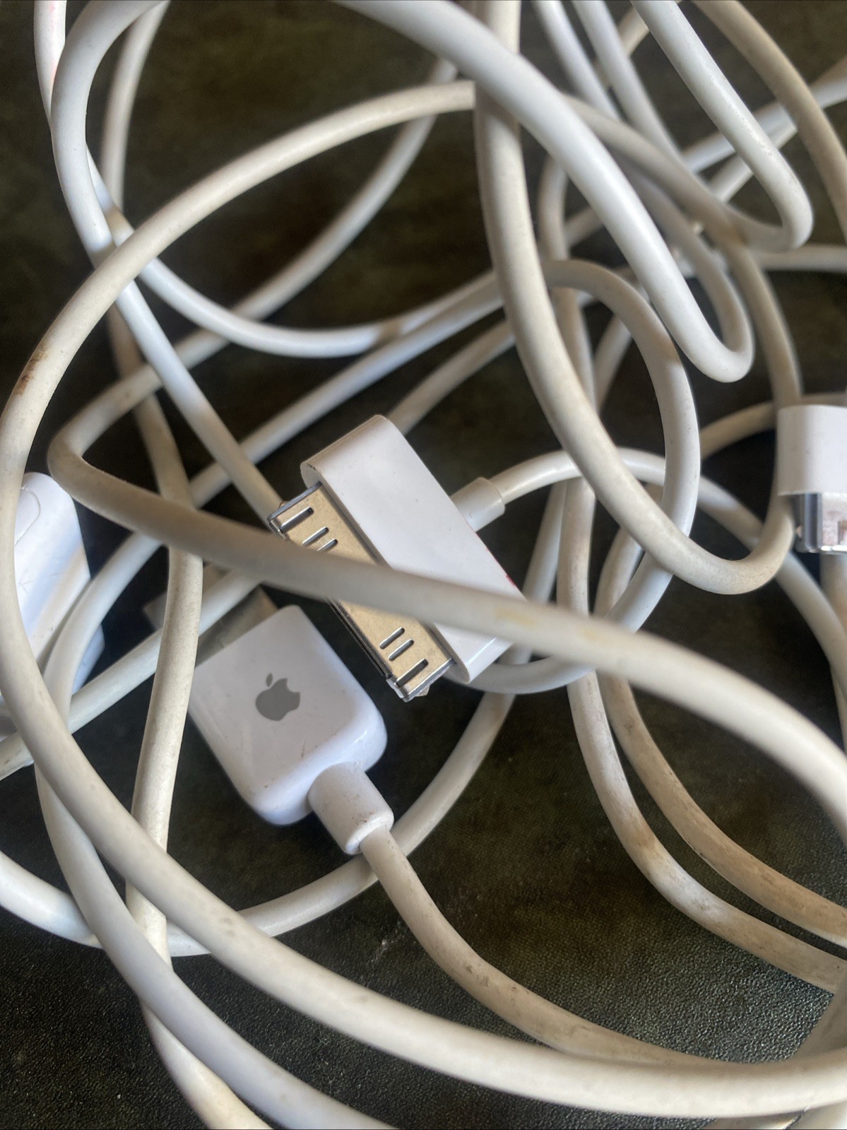 Vintage Apple Macintosh USB Chords Set Of 6