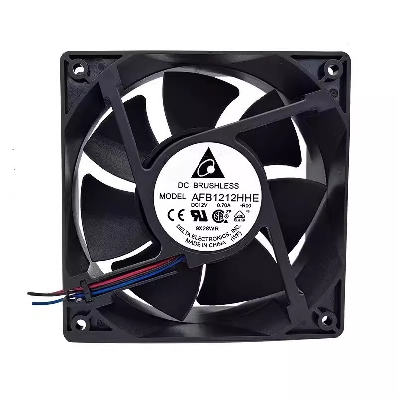 Delta AFB1212HHE 12038 DC12V 0.70A 12CM 3-Wire Cooling Fan