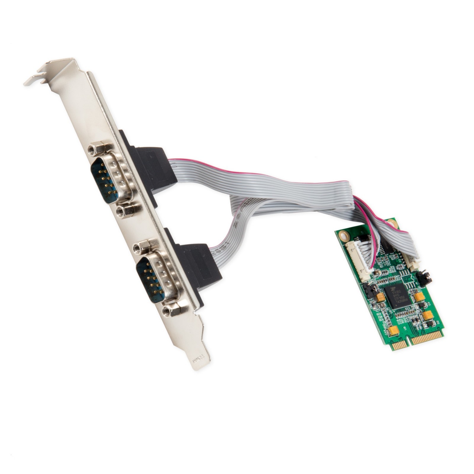 Iocrest SI-MPE15046 2 Port Serial Mini PCI-E Controller Card