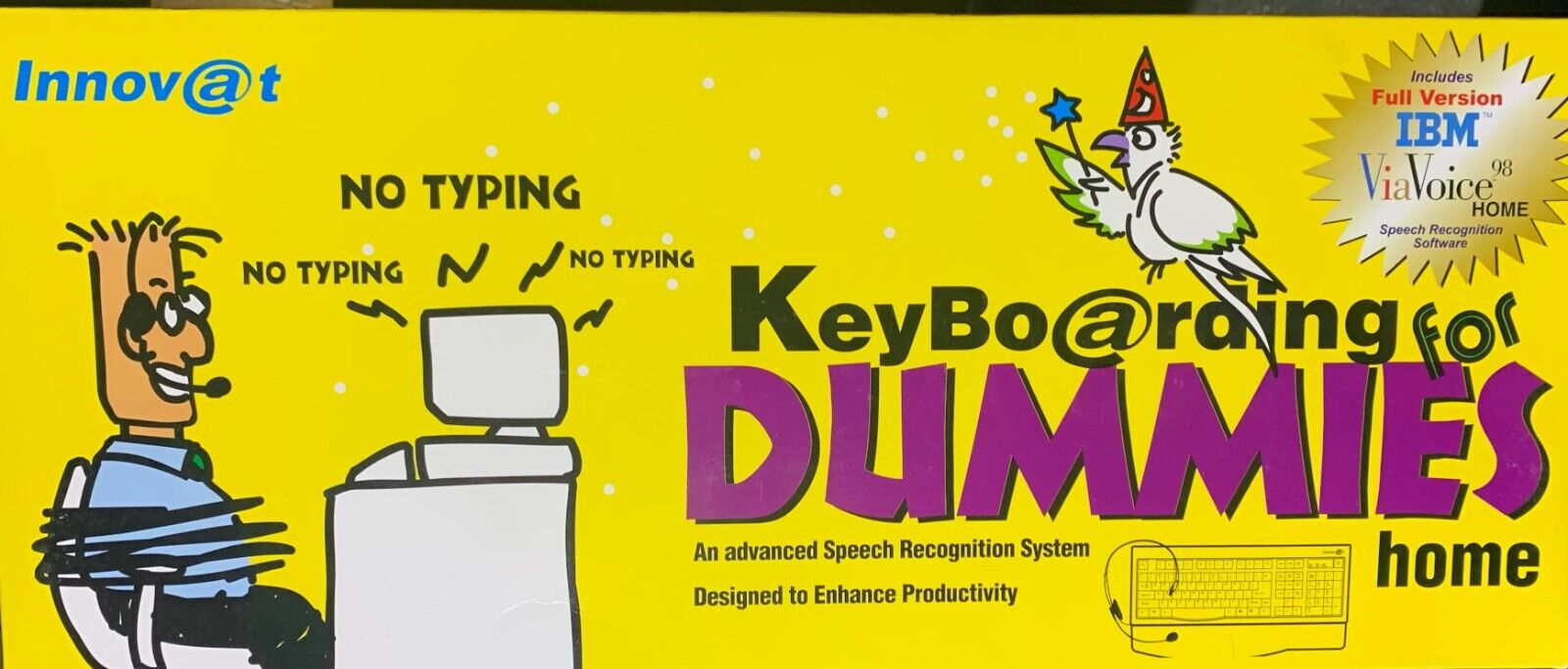 Innovat IBM Keyboarding for Dummies VIA VOICE 98 Home Office, Voice Typing