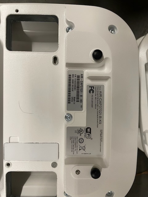 Cisco AIR-CAP3702I-A-K9 Wireless Access Point - Grade A- LOT of 45x