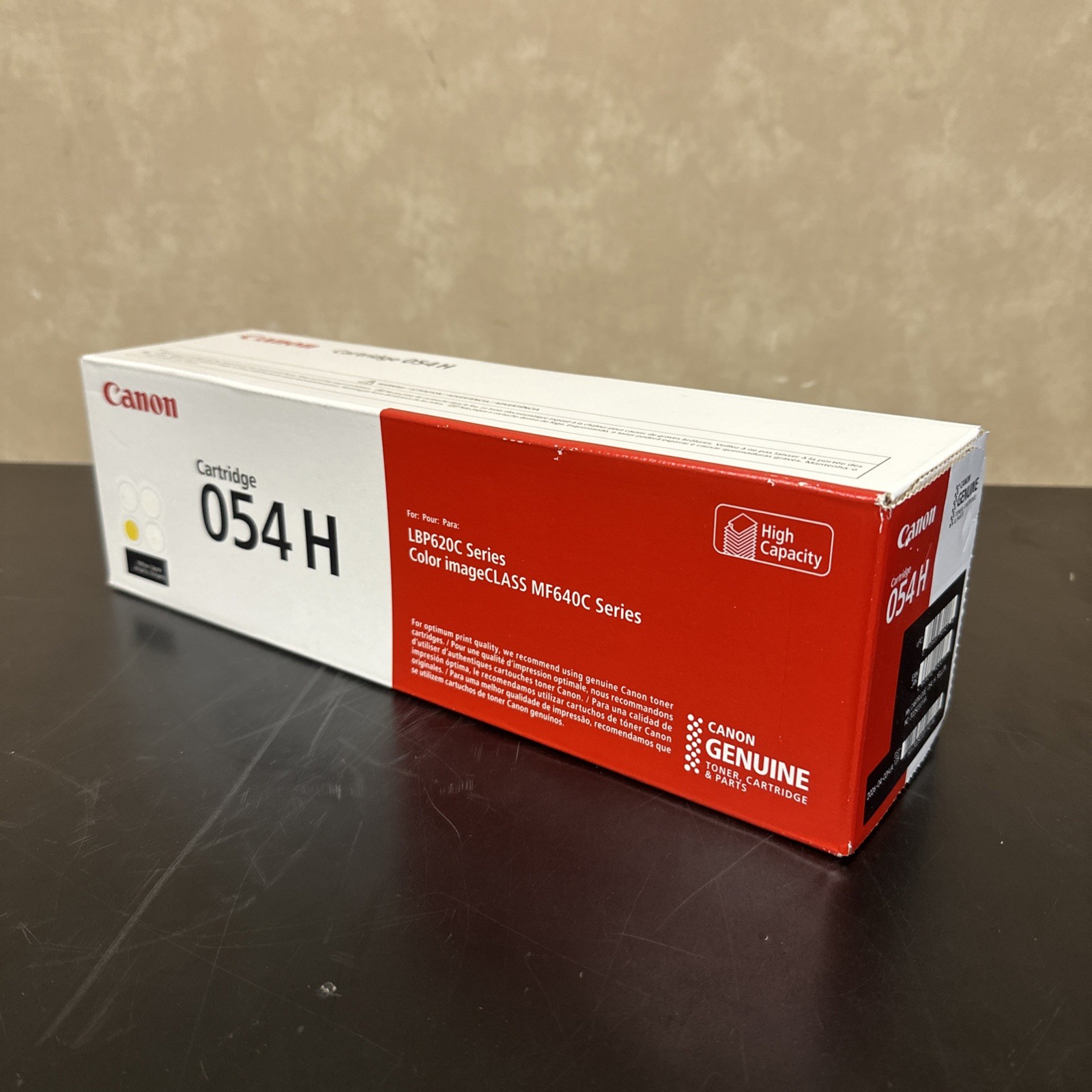 Canon 054H High Yield Toner Cartridge Yellow