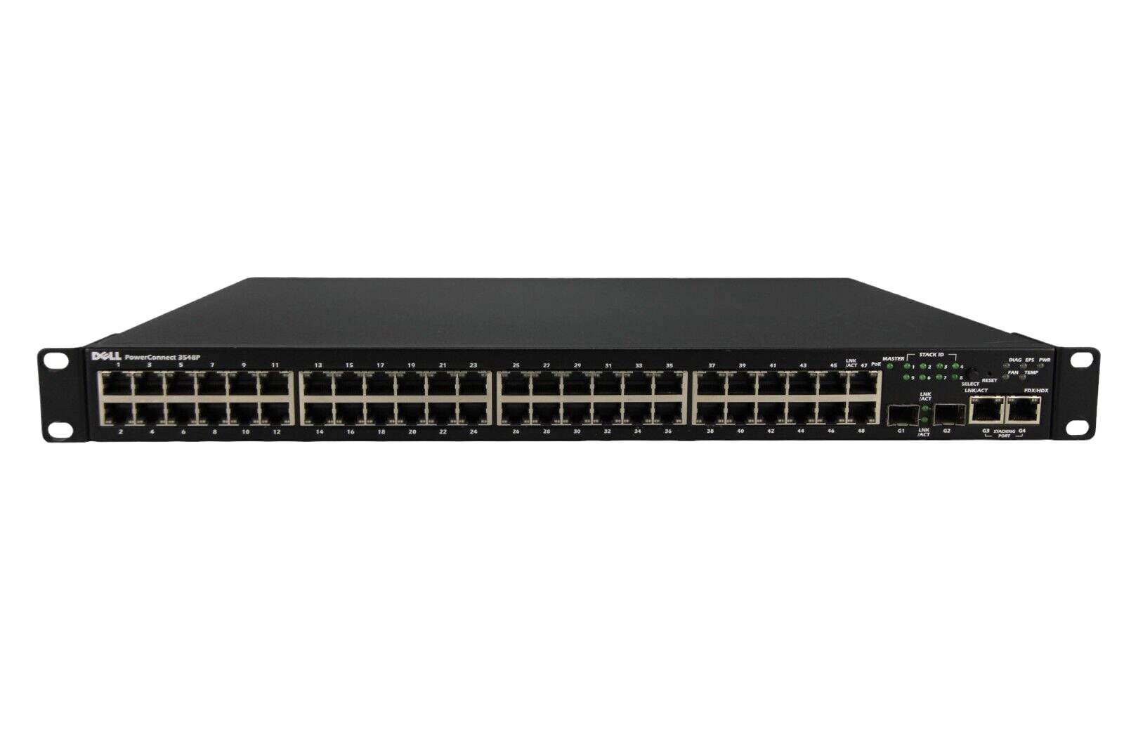 Dell PowerConnect 3548P 48 Ports 10/100 + 2x SFP + Fast Ethernet Poe Switch