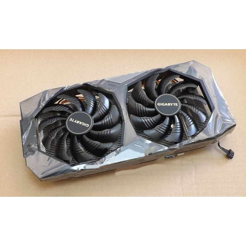 For Gigabyte RX5600XT WINDFORCE 9CM Graphics card cooler With back panel