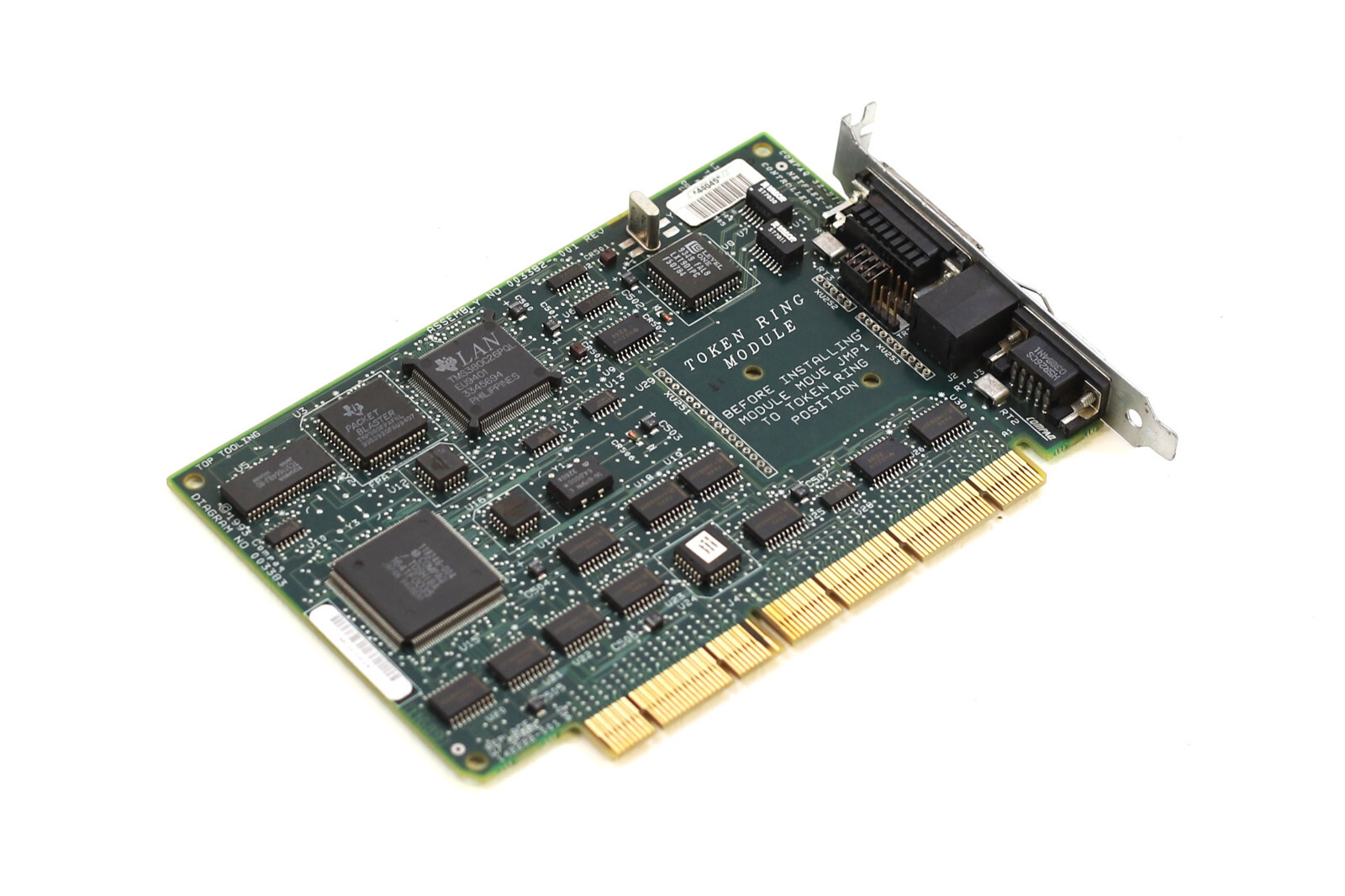 Compaq NetFlex-2 10Gb/s PCIe Token Ring Controller Adapter P/N:142222-001 Tested