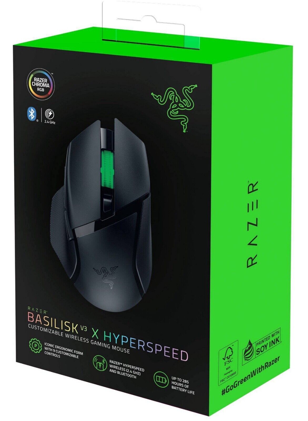 Razer Basilisk V3 X HyperSpeed Wireless Gaming Mouse *BRAND NEW & SEALED*