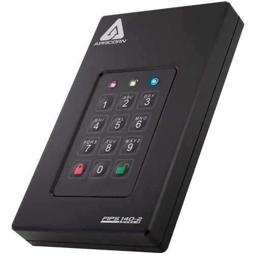 Apricorn Aegis Fortress 2 TB Hard Drive - 3.5" External