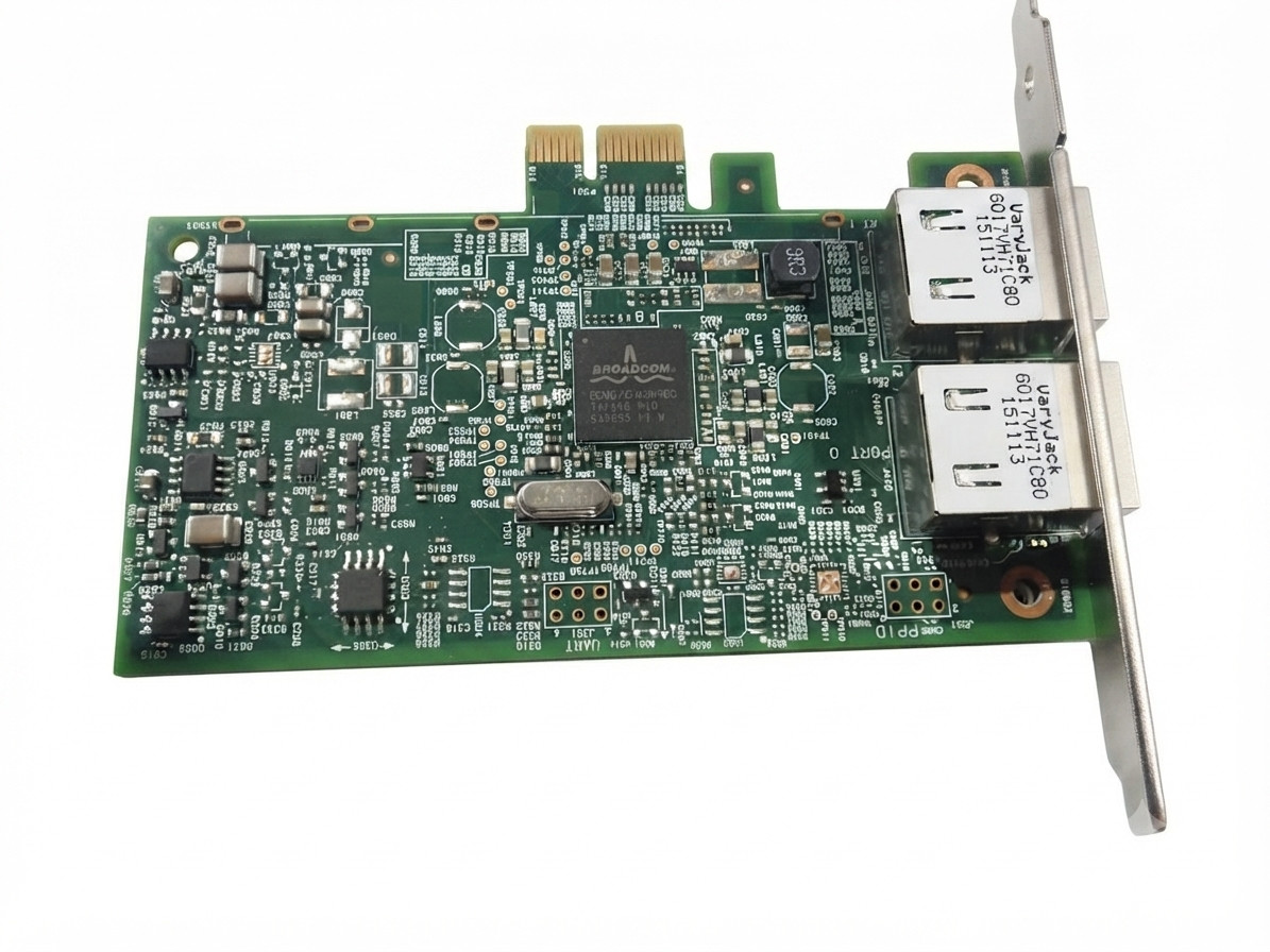  IBM 90Y9373 Dual-Port Ethernet Adapter F/ADP, DGTL XFER PCIe Network Card NIC 