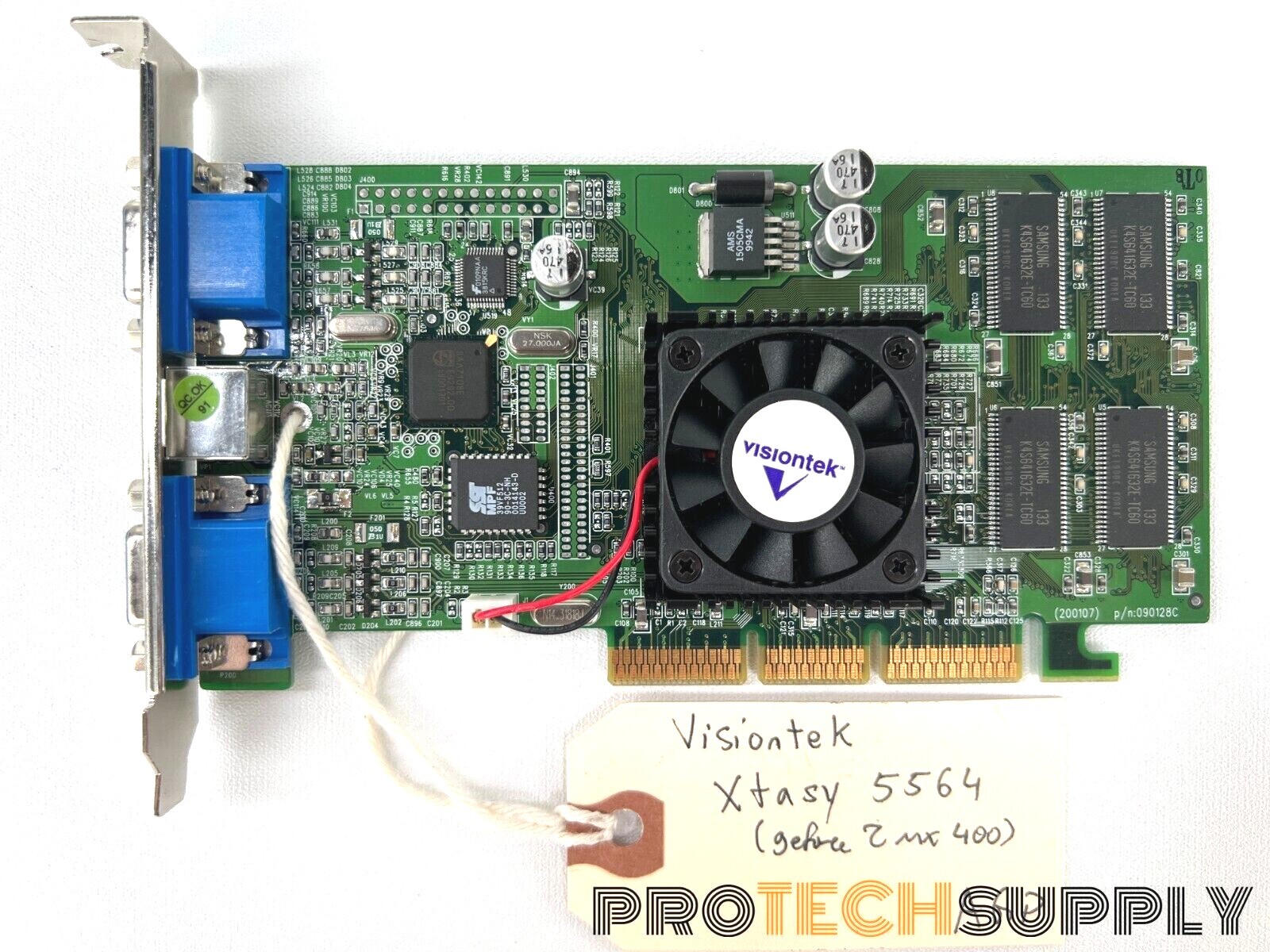 Visiontek GeForce2 Xtasy  MX400 5564 Video Card GPU 090128C with WARRANTY