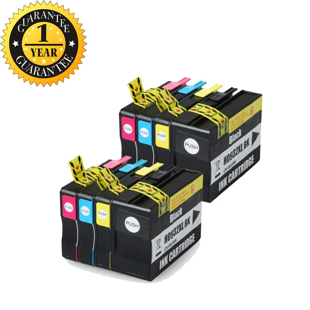 8PK Premium 932 933 XL Ink Cartridge Combo for HP Office Jet 7612 6700 7612 6600