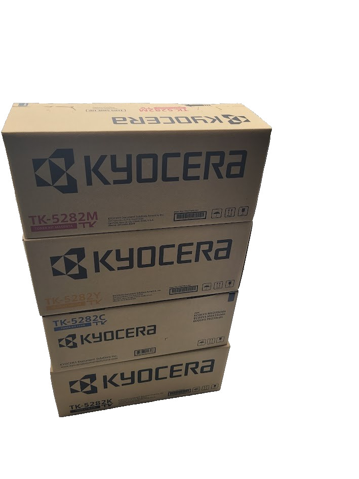 KYOCERA TK5282,TK-5282 TONER CARTRIDGE SET,M6235CIDN M6635CIDN P6235CIDN - 1 EA.