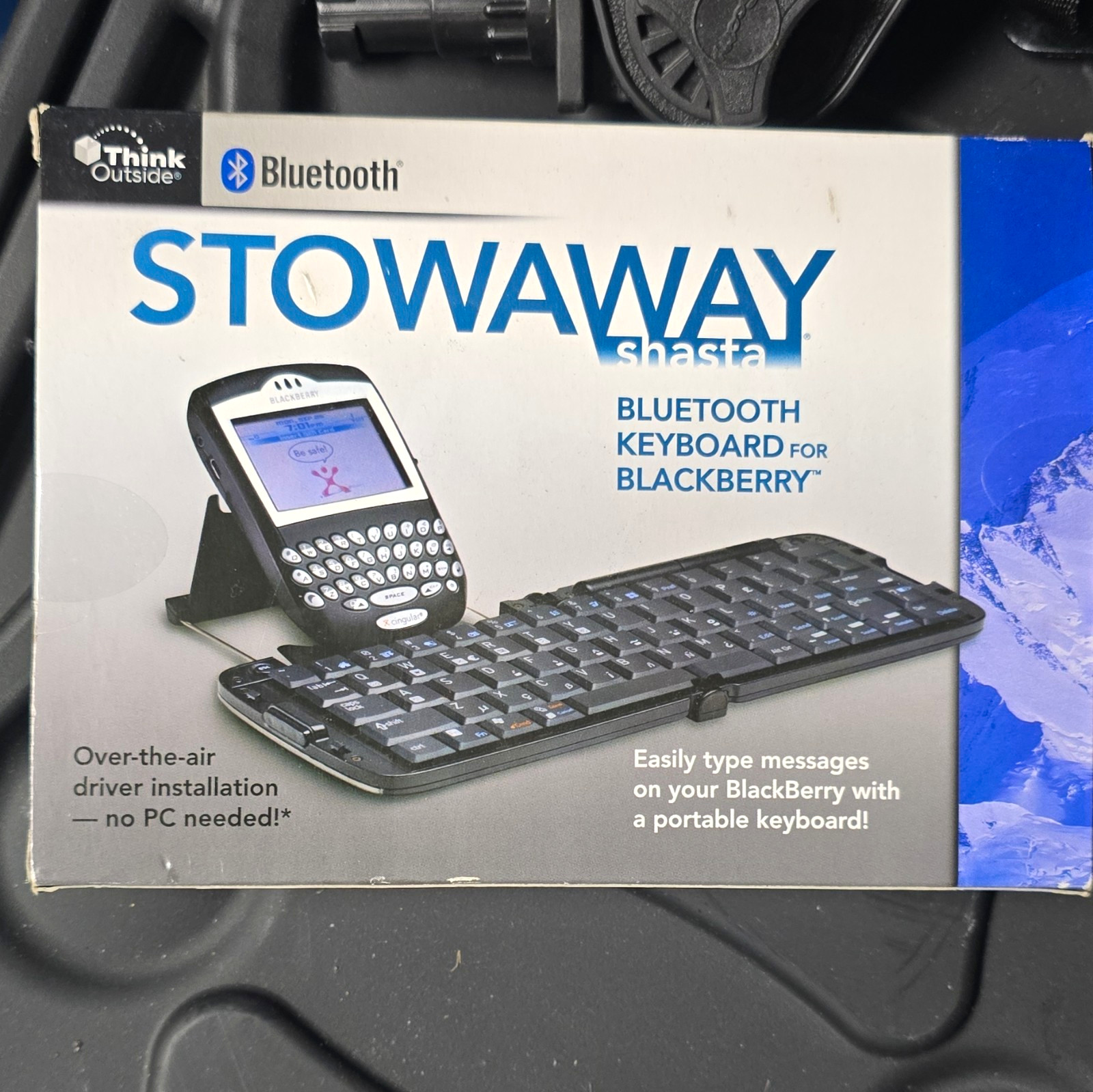 Think Outside Stowaway Shasta Bluetooth Keyboard for BlackBerry