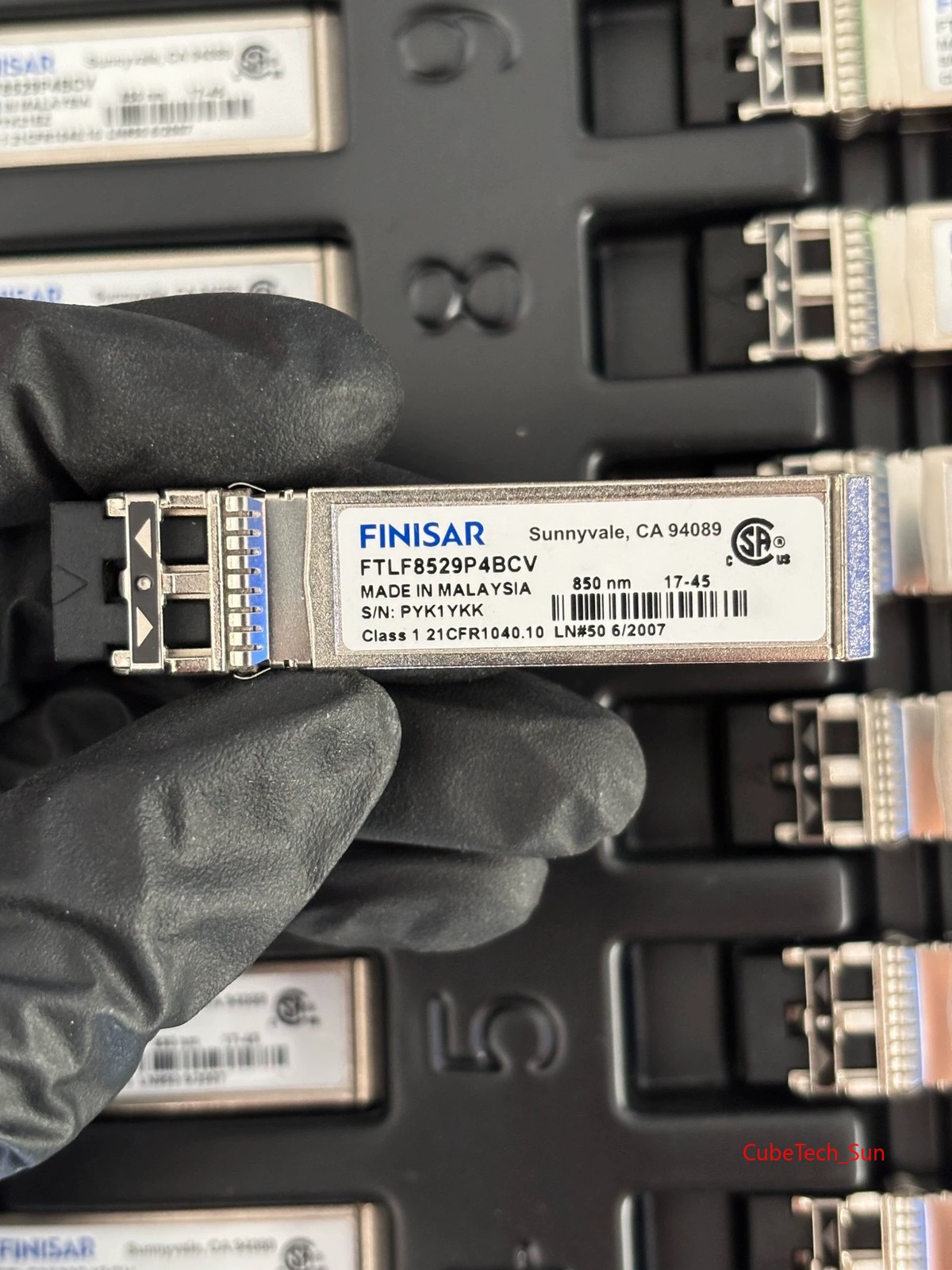 Original 1x Finisar FTLF8529P4BCV 850nm 16G SFP+ Optical Transceiver Module