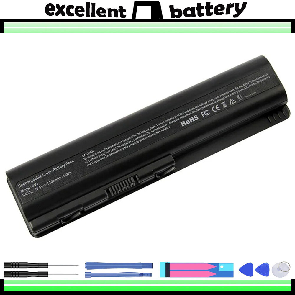 6Cell 5200mAh Battery for HP Envy dv4 dv6 m6 dv7-7200 MO06 HSTNN-LB3P HSTNN-LB3N